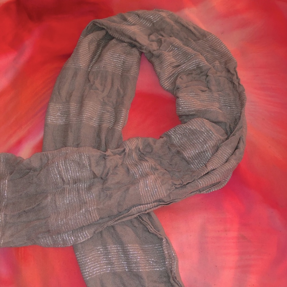 Gray & Silver Scarf